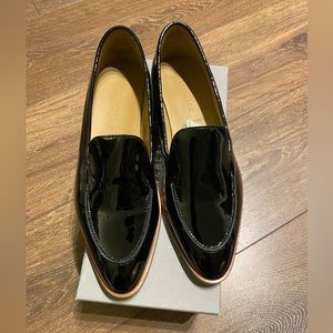 Everlane Black Patent Leather Loafers 9.5